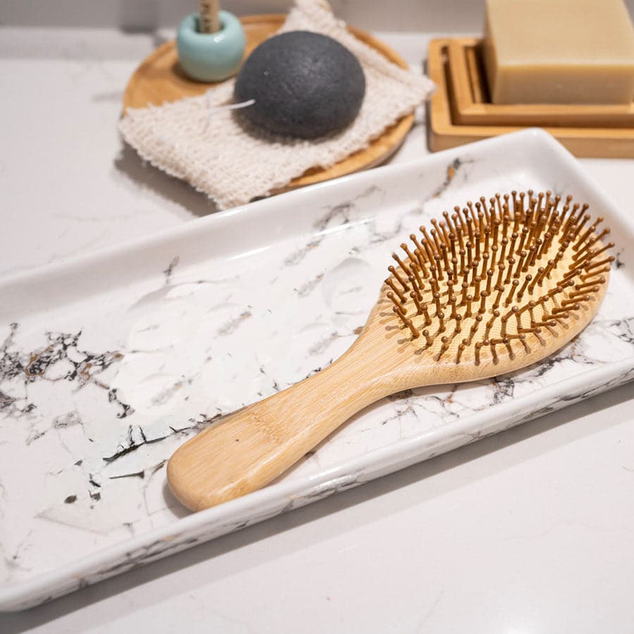 Anti-Frizz Bamboo Hair Brush