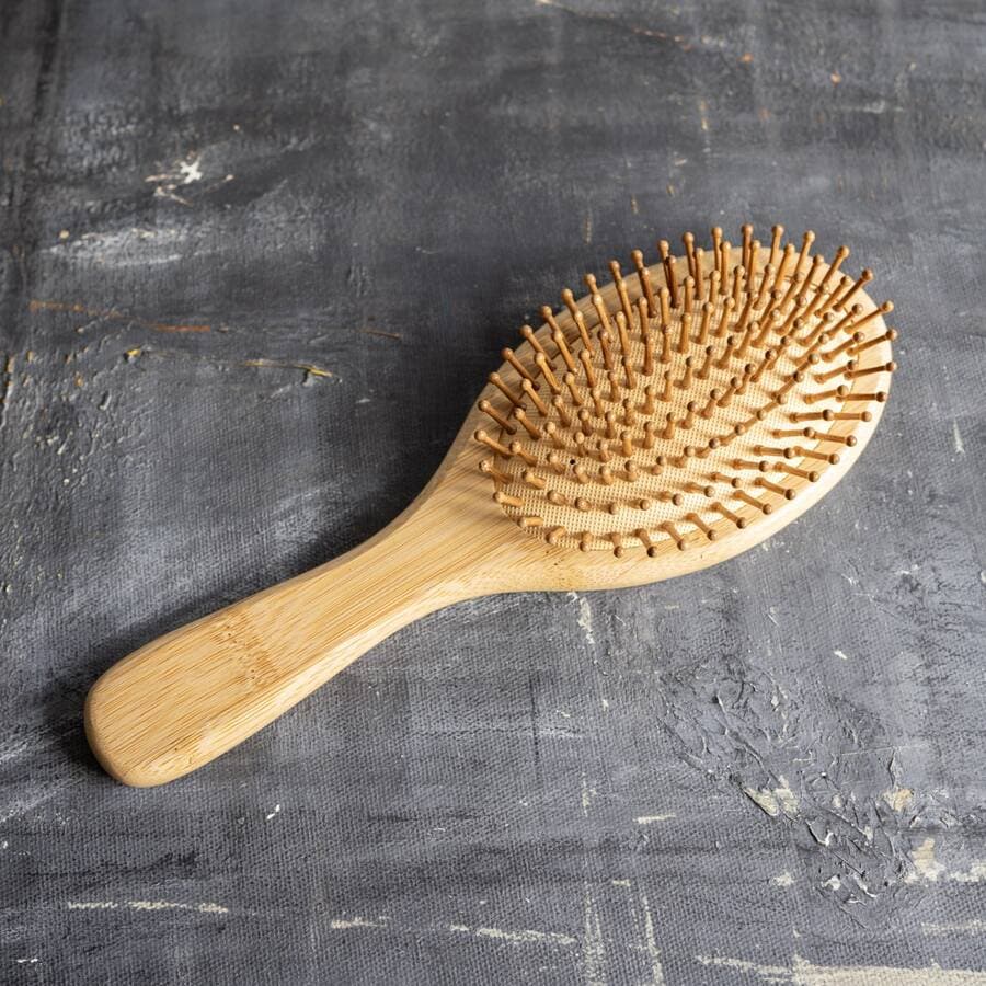 Anti-Frizz Bamboo Hair Brush