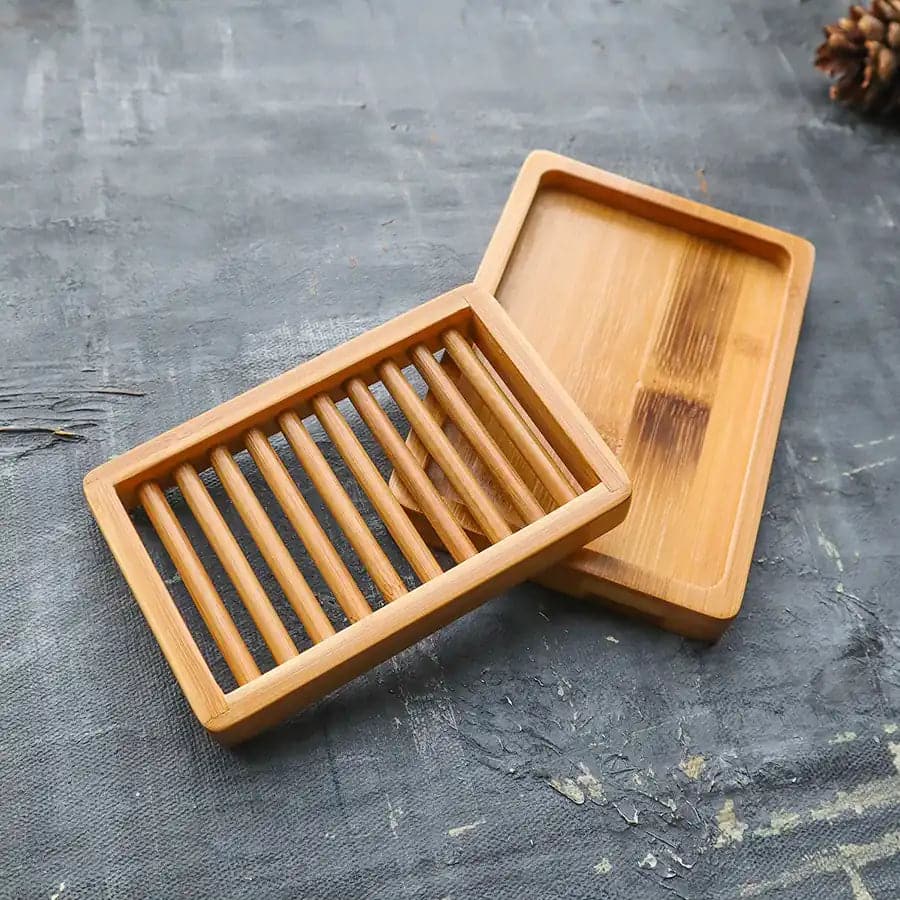 Bamboo Shampoo Tray