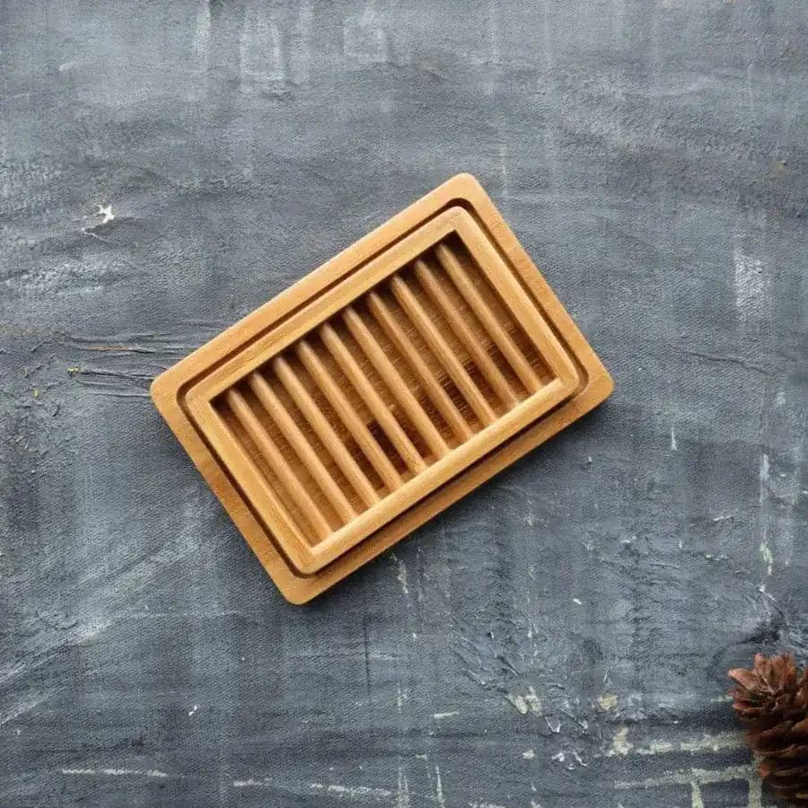 Bamboo Shampoo Tray